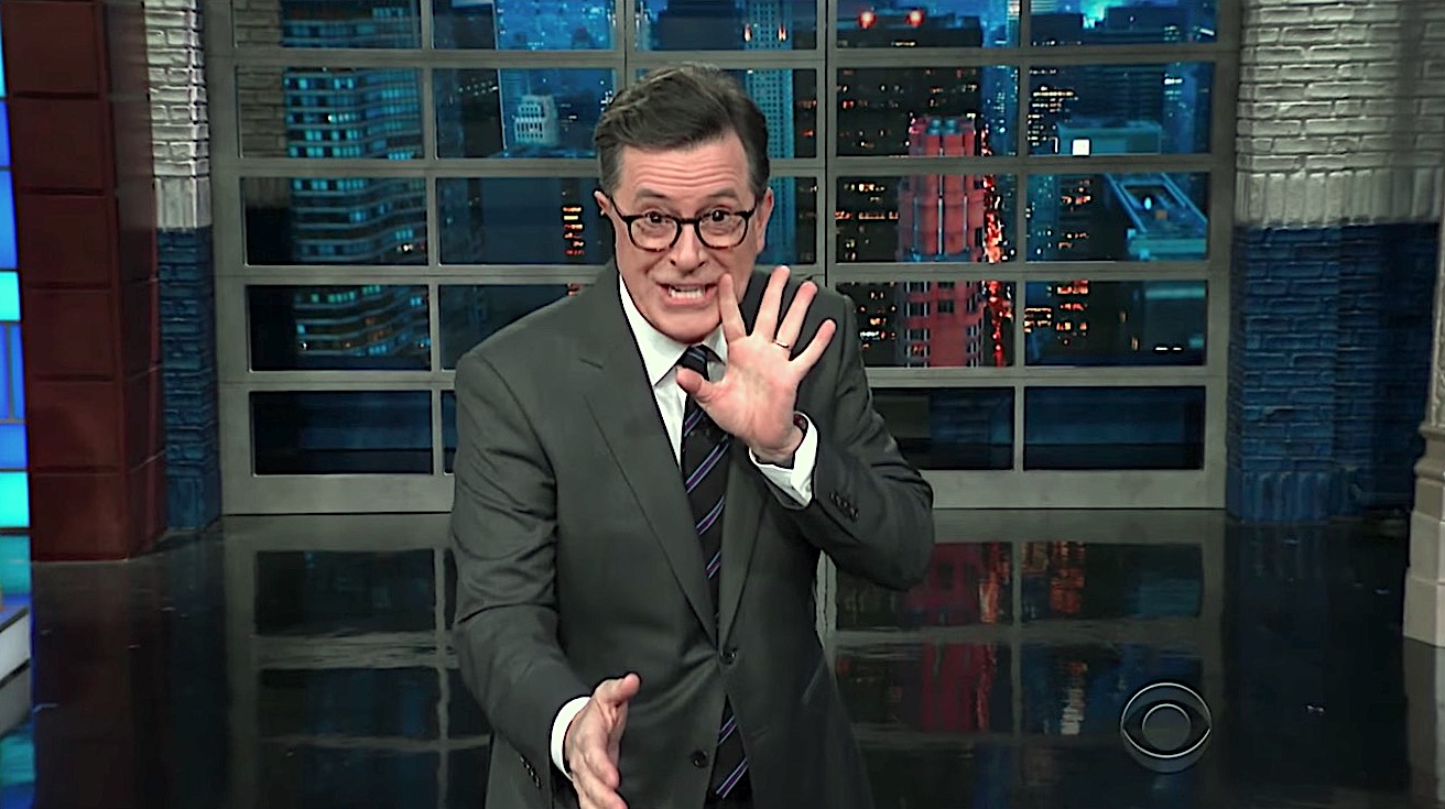 Stephen Colbert has a secret