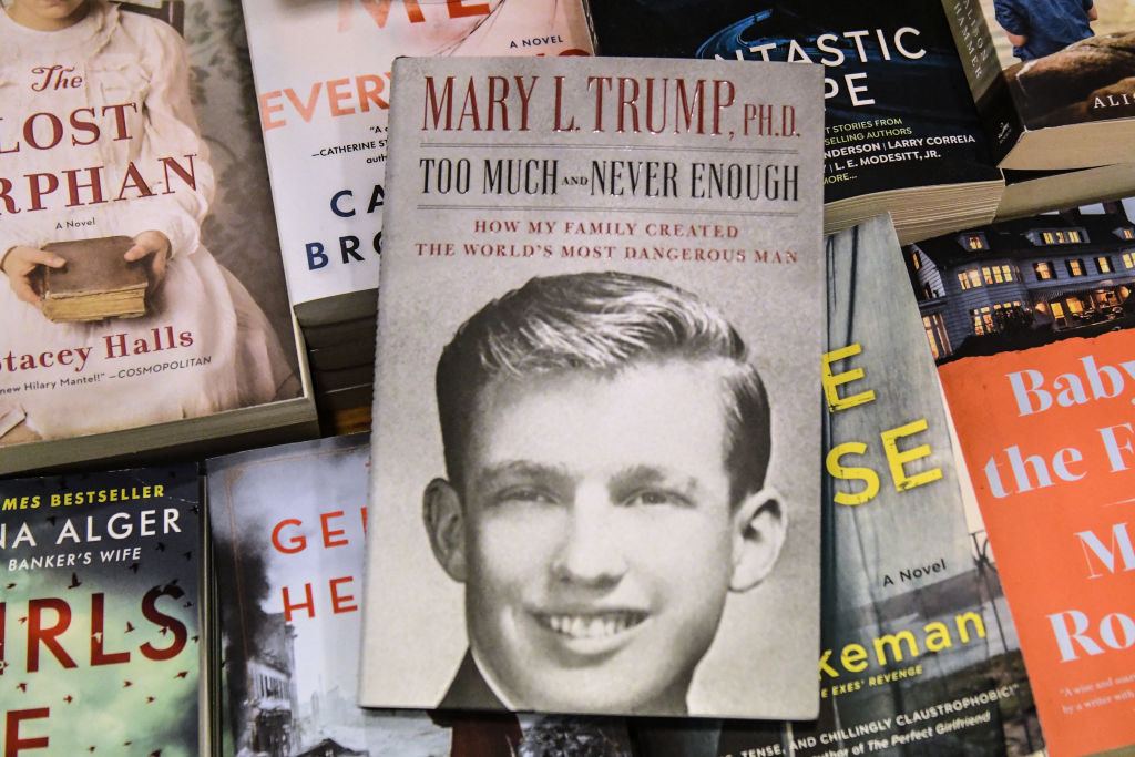 A copy of Mary Trump&#039;s book.