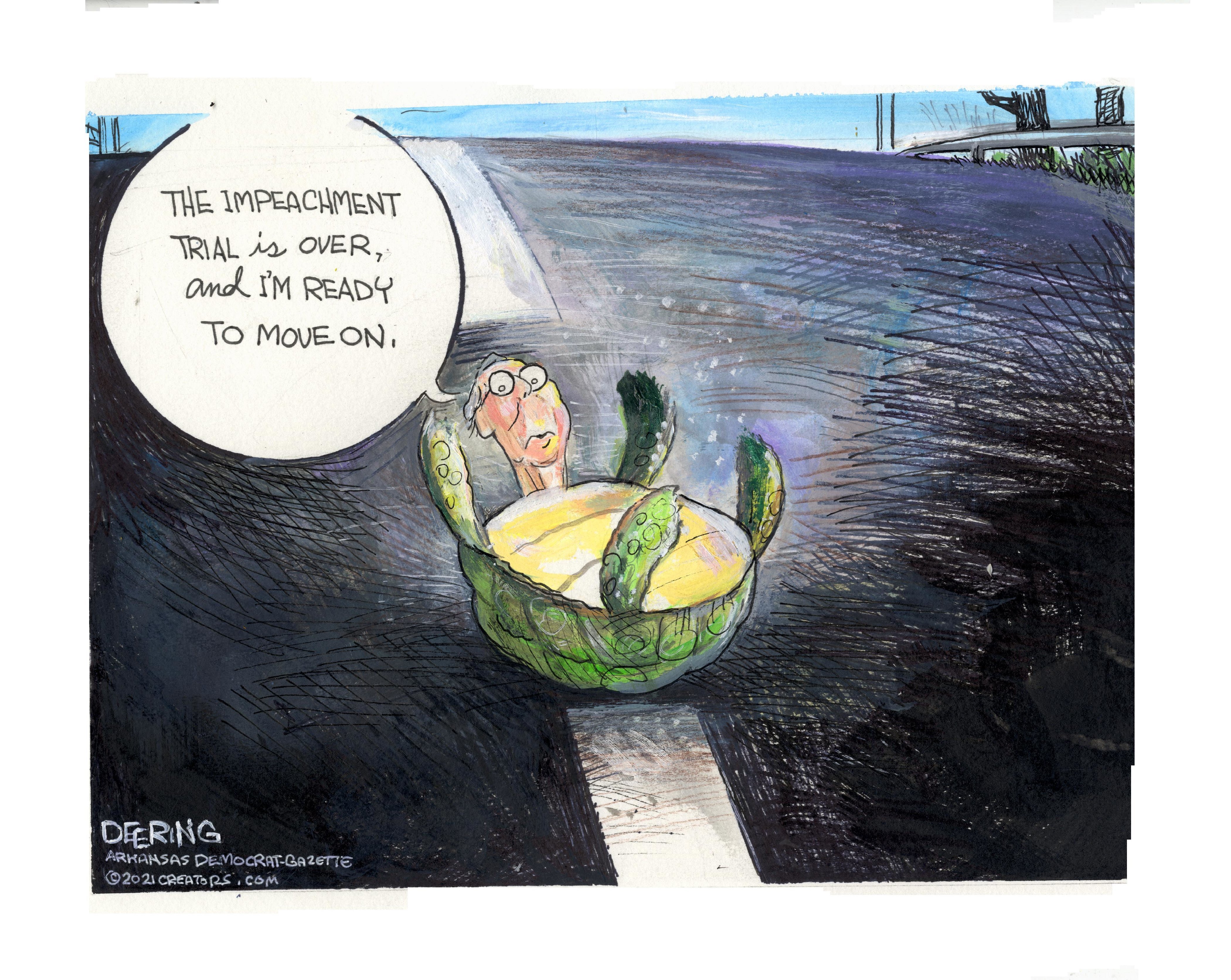 Political Cartoon U.S. mcconnell trump
