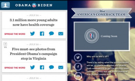 While President Obama&#039;s app helps enterprising supporters with tips and tools for canvassing, it is also gathers a lot of users&#039; personal info.