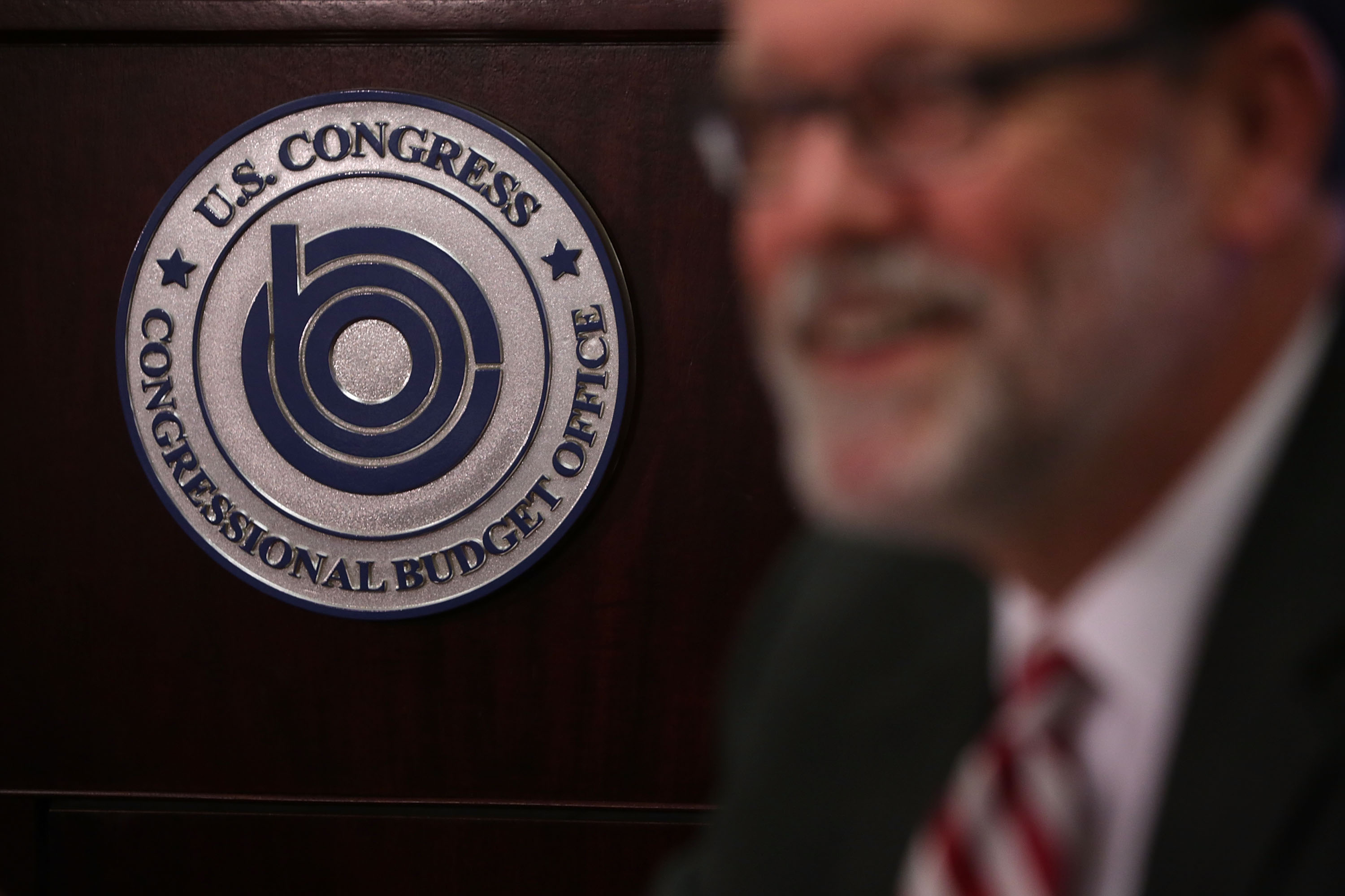 The Congressional Budget Office logo.