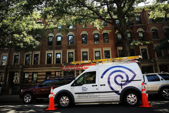 A Time Warner Cable vehicle