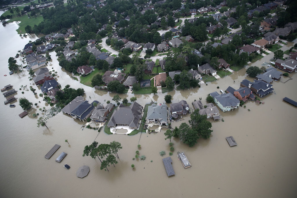 Hurricane Harvey flooding in Houston
