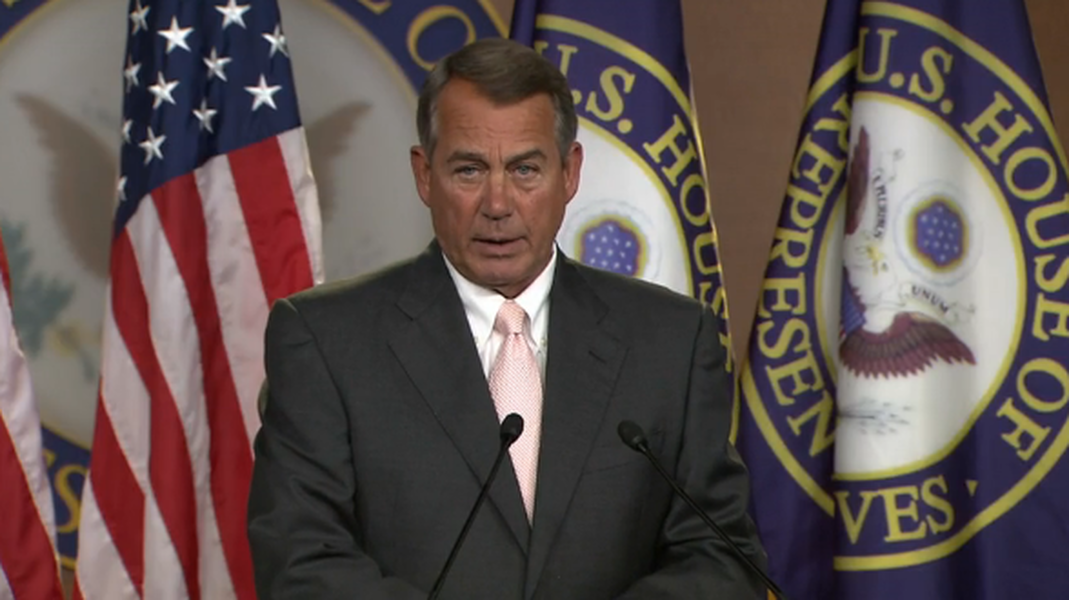 John Boehner goes off on Obama: &#039;When&#039;s he going to take responsibility for something?&#039;