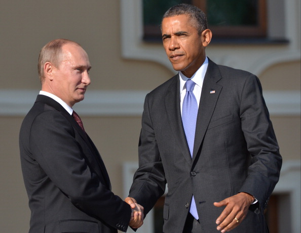 Russian President Vladimir Putin and President Obama 