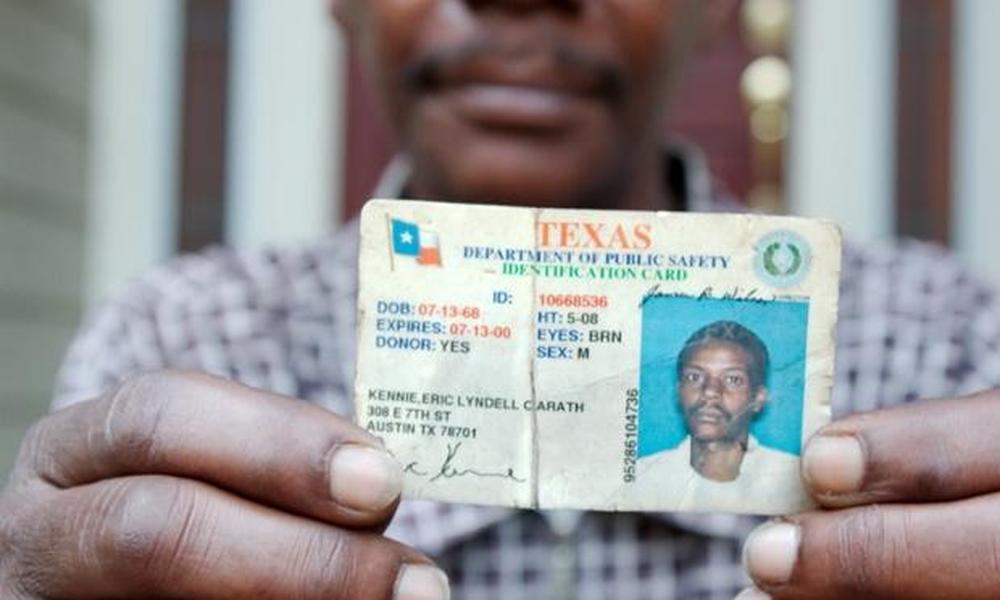 Texas man shows how difficult it can be to get proper ID under new voting law