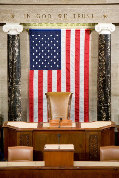 Speakers chair in the House of Representatives.