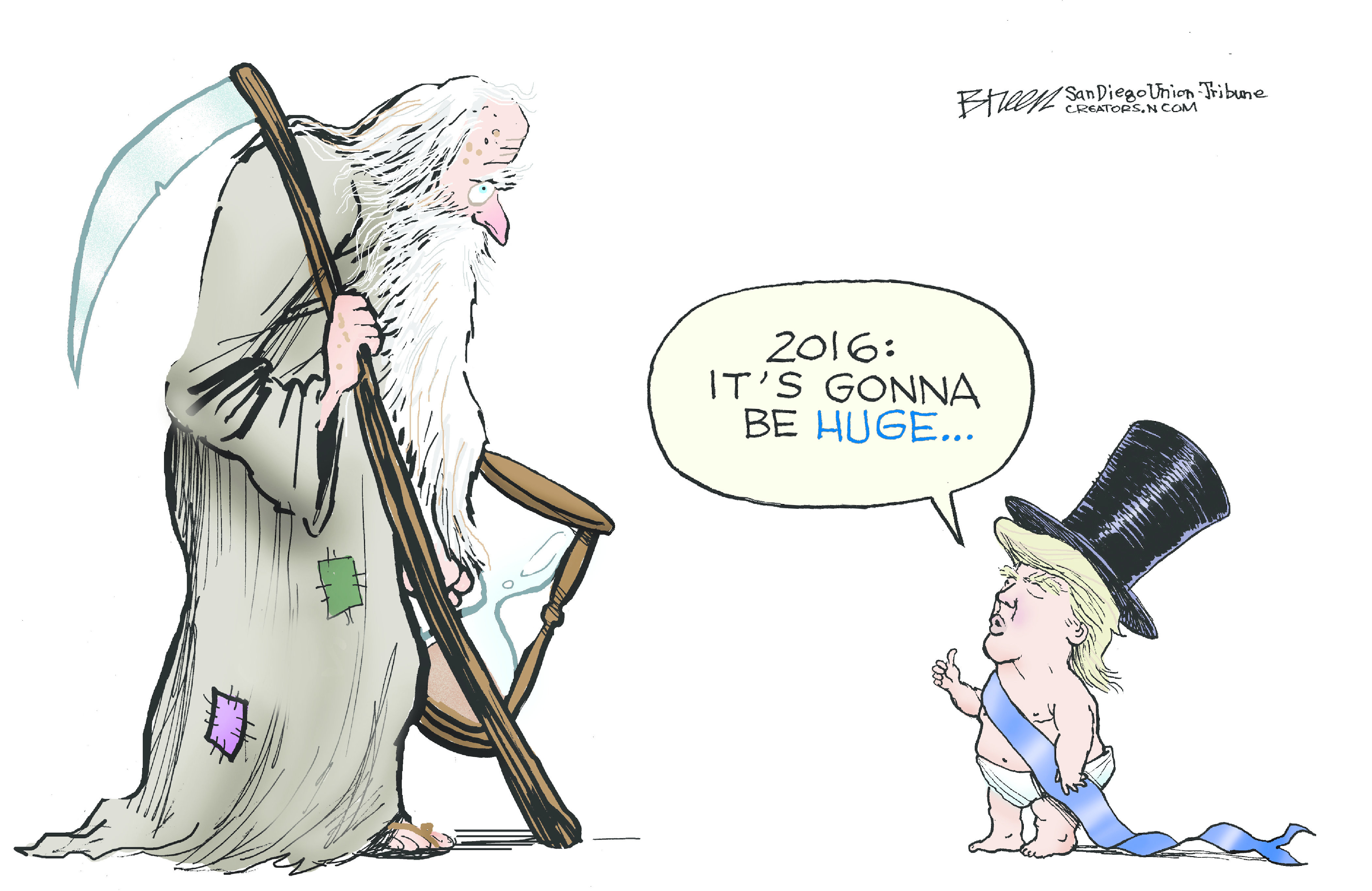 7 of the most clever New Year's-themed cartoons | The Week