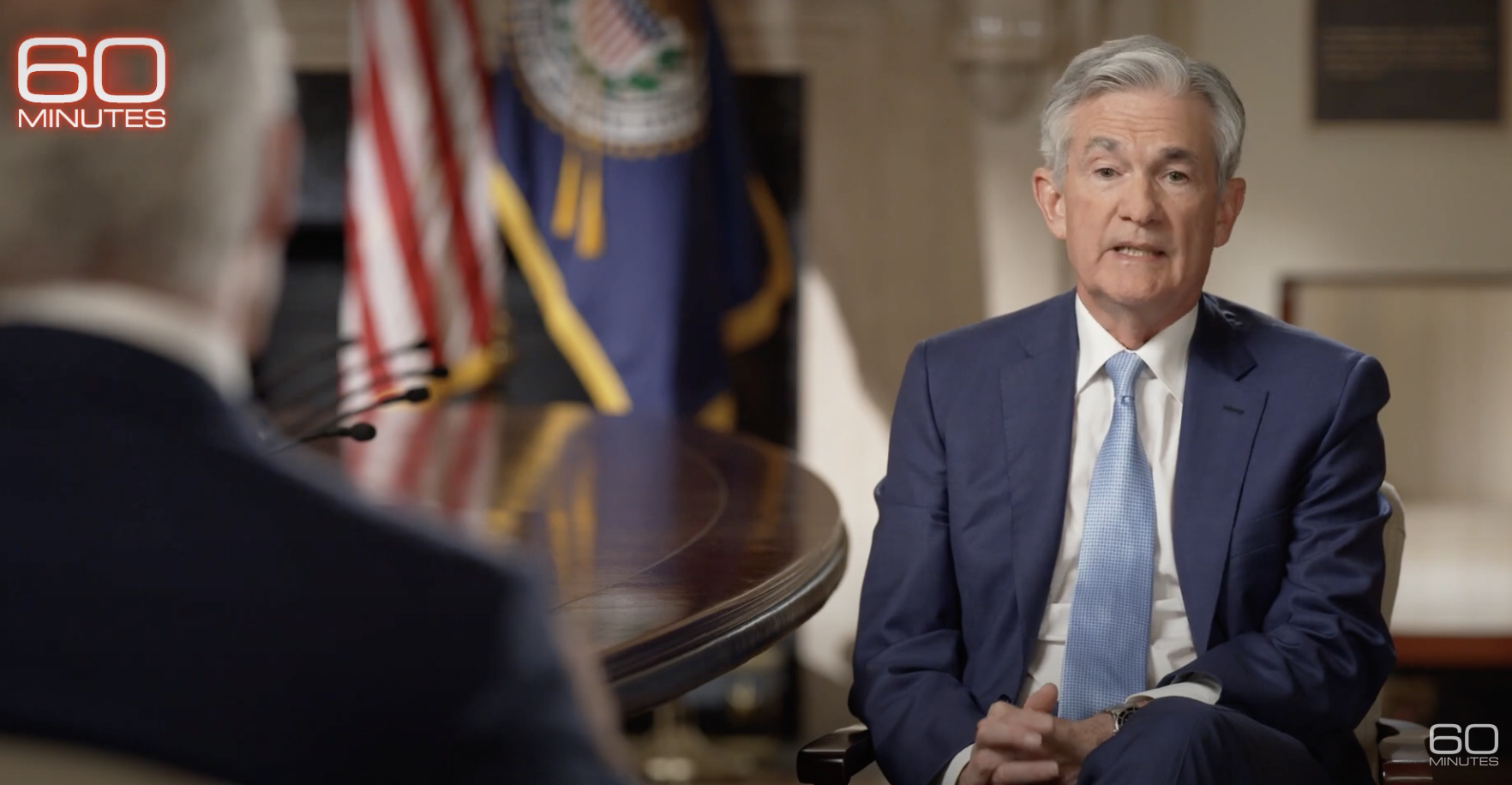 Jerome Powell sits down with 60 Minutes.