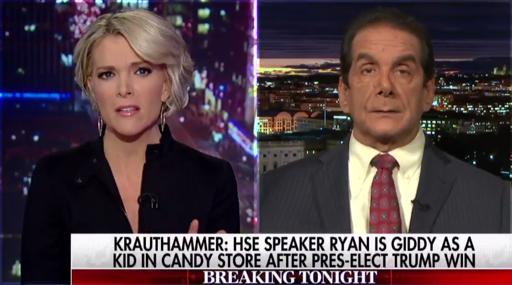 Charles Krauthammer talks to Megyn Kelly about President Obama&#039;s legacy.