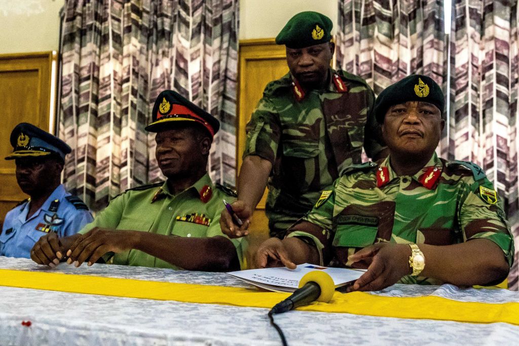 Zimbabwe Gen. Constantine Chiwenga draws a line
