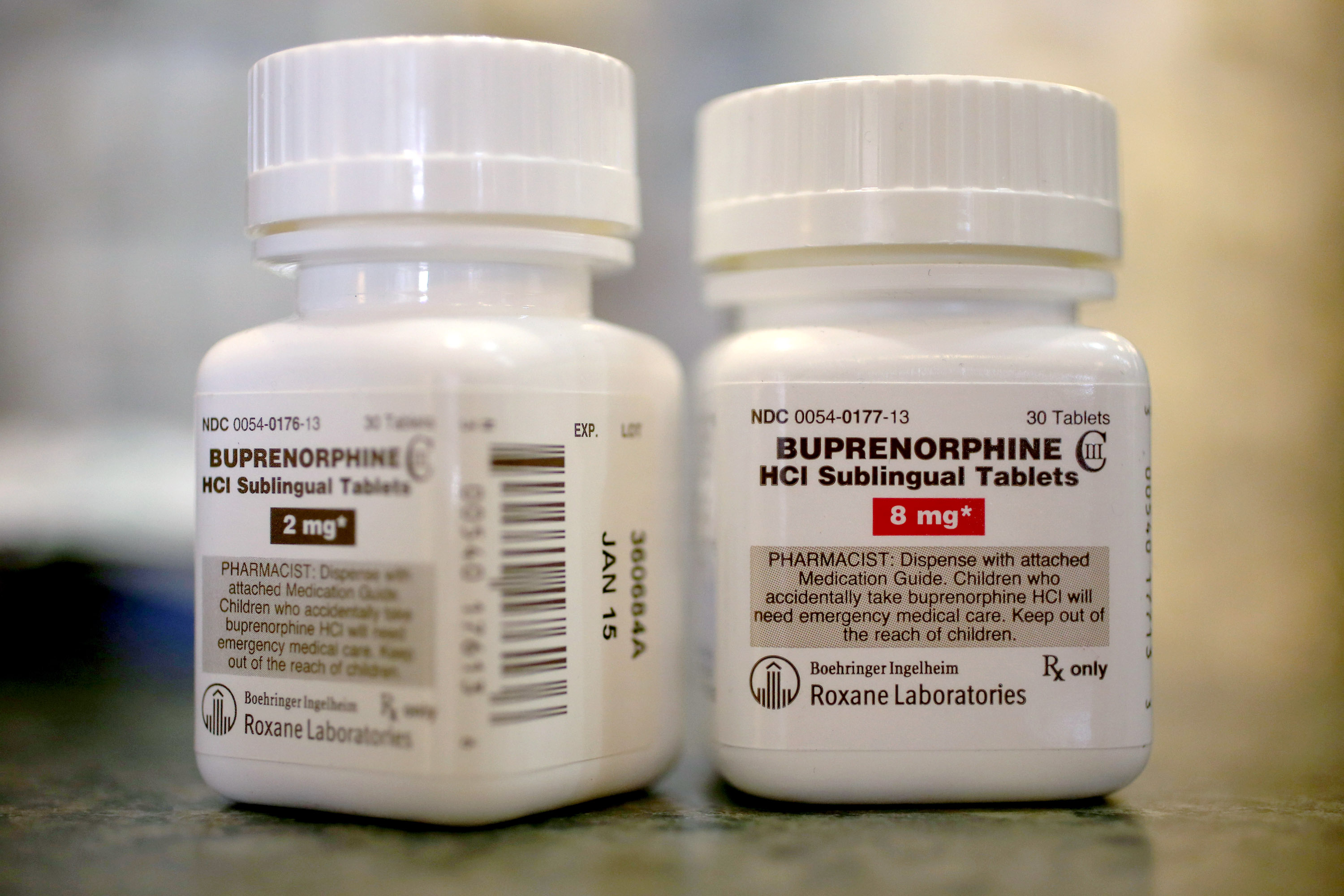 Buprenorphine, a drug that curbs urges to use heroine and opioids.
