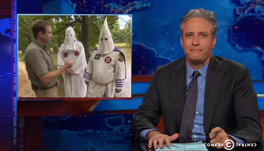 Jon Stewart thrashes Congress on immigration: Only Obama and the KKK have border security plans