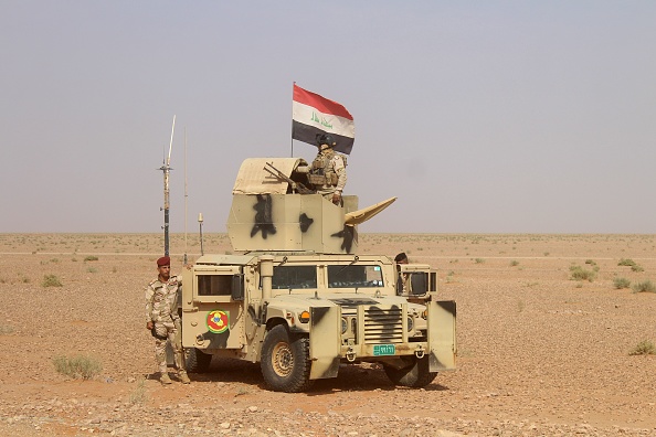 Iraqi forces outside of Rawa.