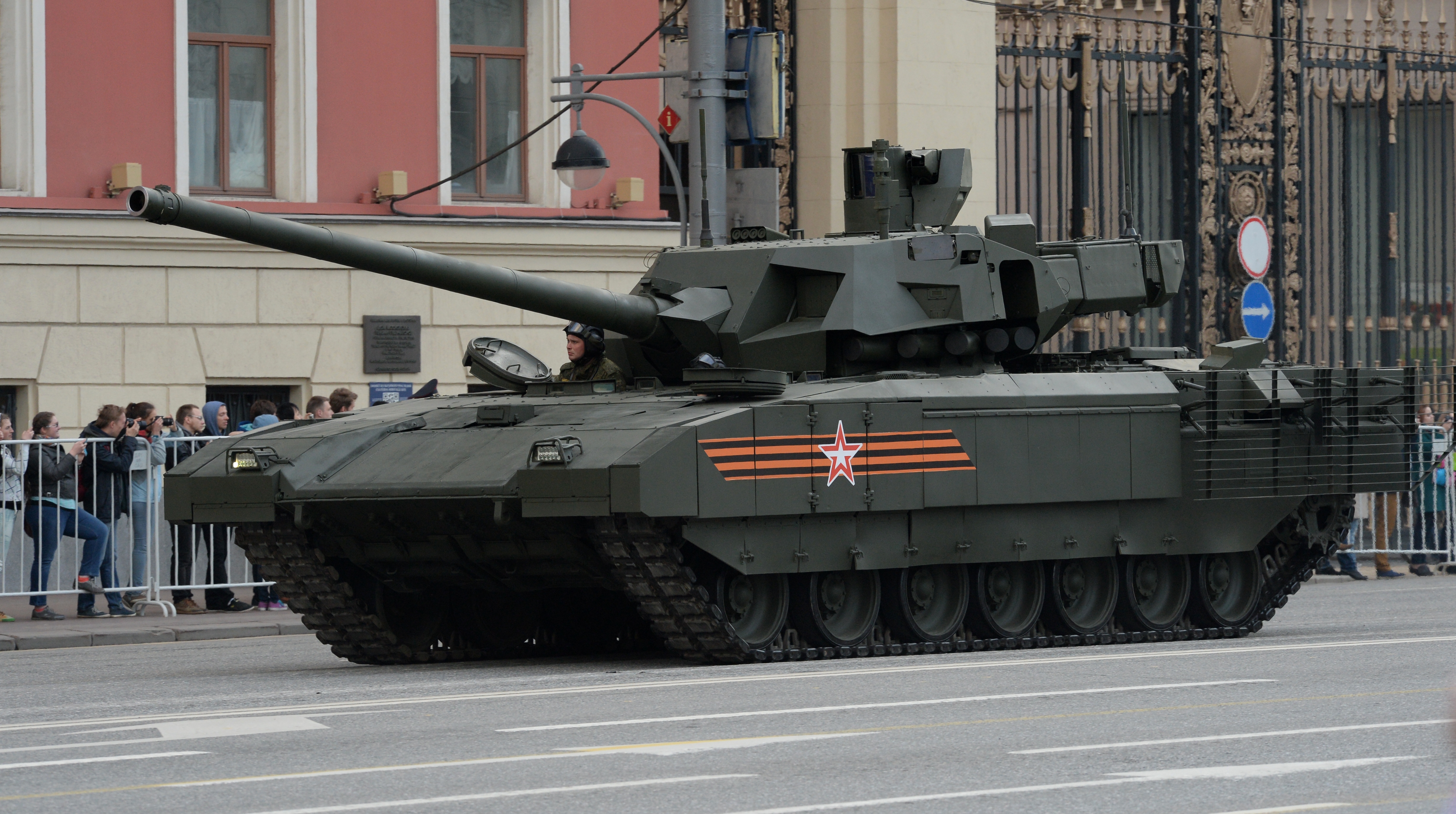 Russia unveiled the T-14 Armata tank at a Victory Day parade in May