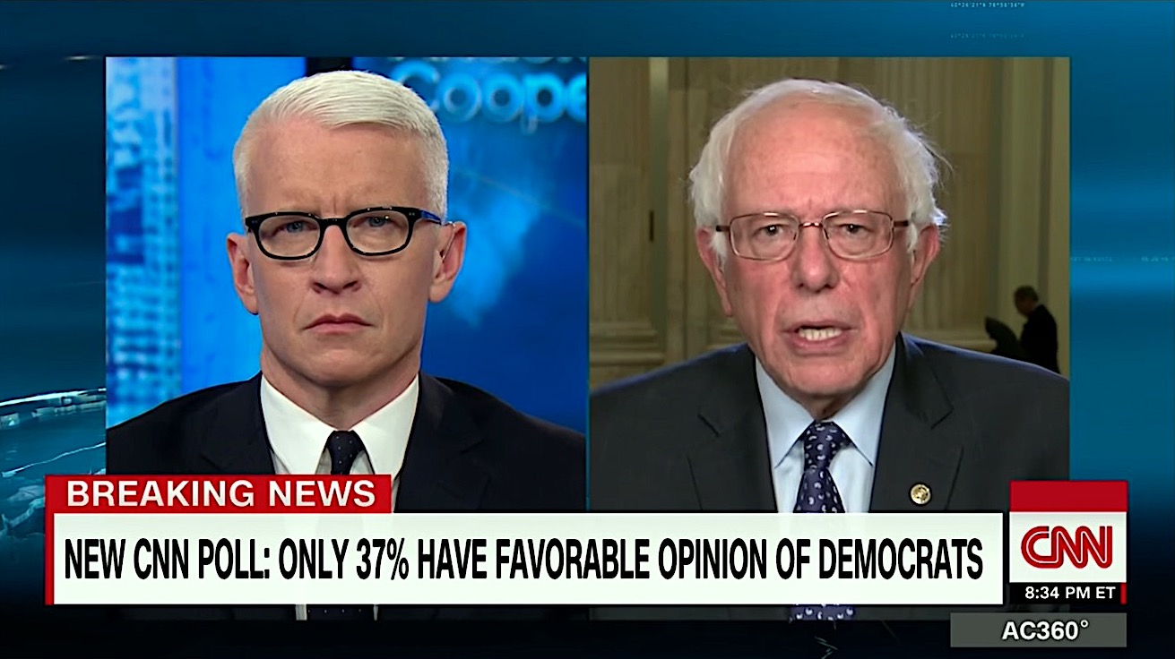 Bernie Sanders is over the &quot;rigged&quot; primary argument
