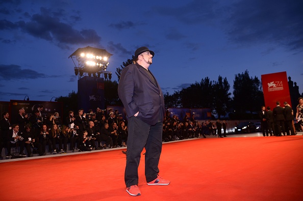 Director James Toback stands on the red carpet at the 74th Venice Film Festival in September.