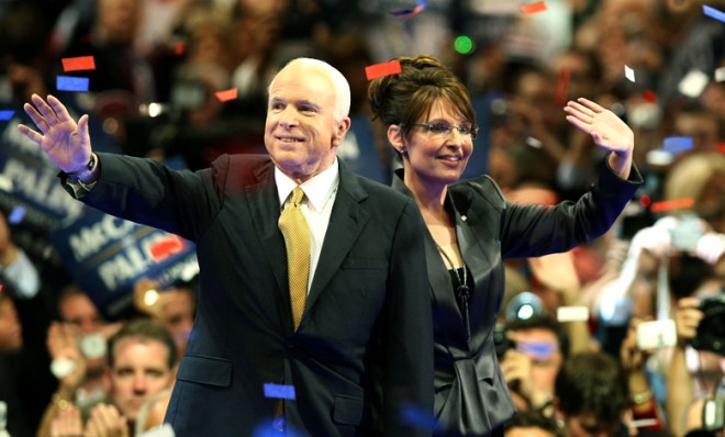 John McCain and Sarah Palin, 2008