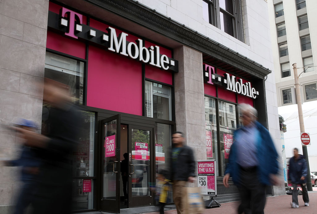 A T-Mobile store in San Francisco.