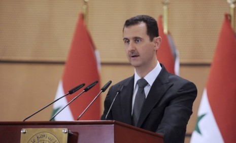 Syrian President Bashar al-Assad pledged Monday to commit to political reforms, while blaming saboteurs for his nation&#039;s unrest.