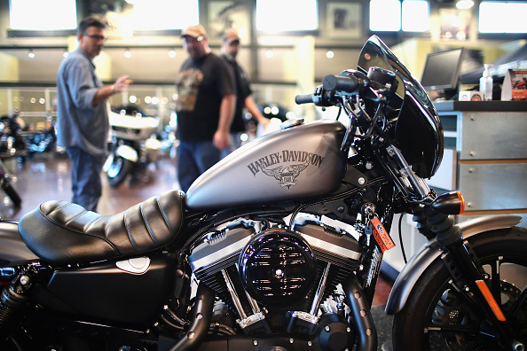Harley-Davidson is the target of new EU tariffs. 