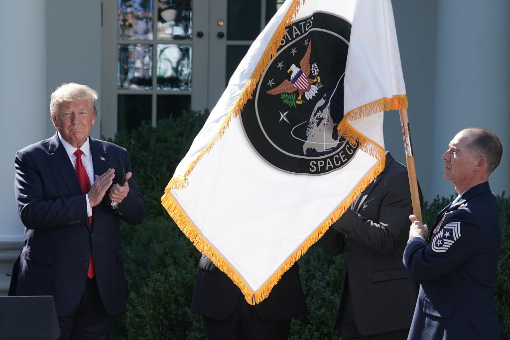 Trump unveils the Space Command
