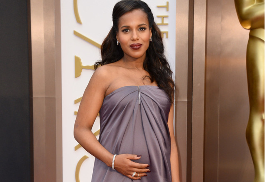 Surprise: Kerry Washington had a baby two weeks ago