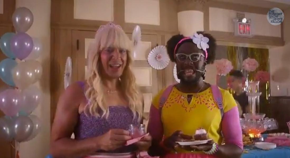 Jimmy Fallon, will.i.am debut the video for their teen anthem &#039;Ew!&#039;