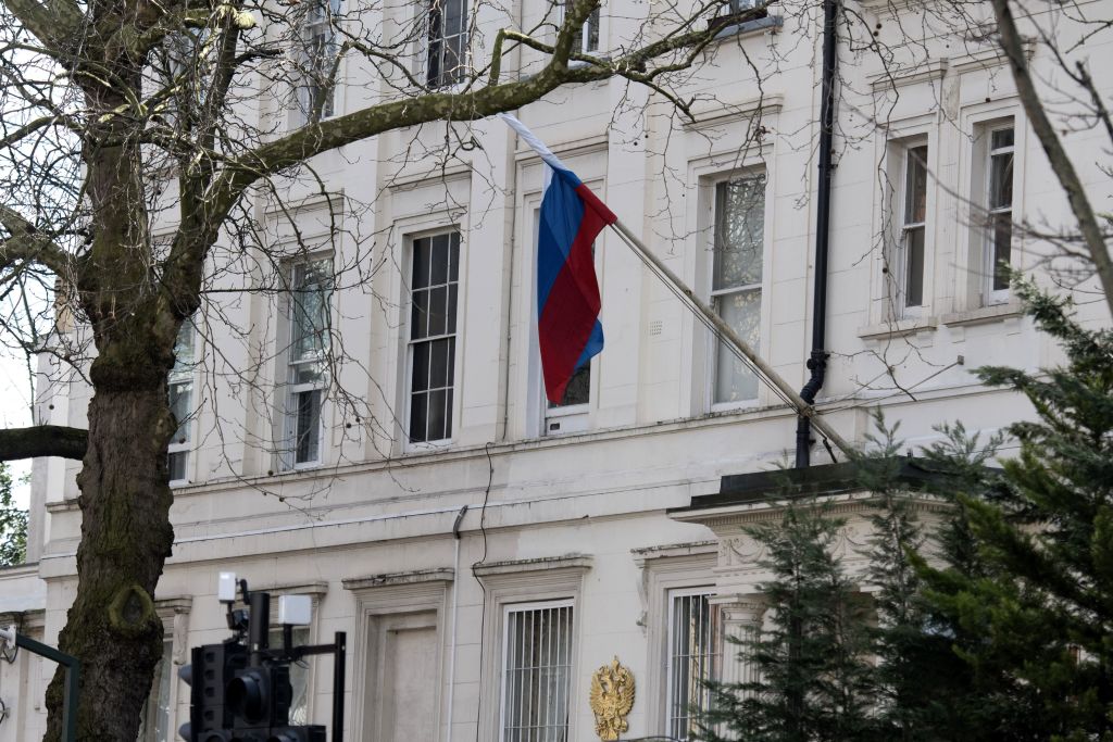 Russian consulate in London.