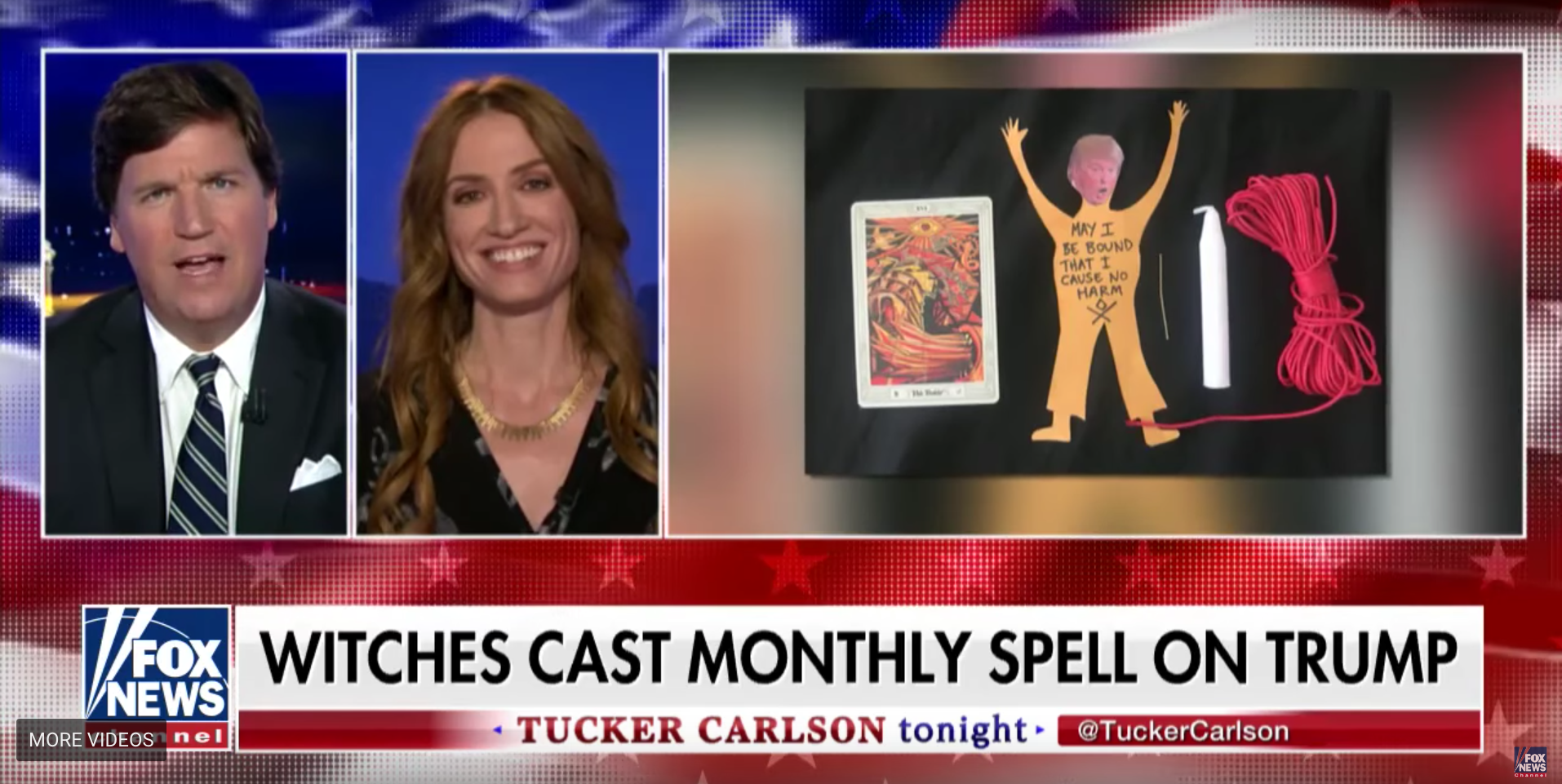 Tucker Carlson on Fox News.
