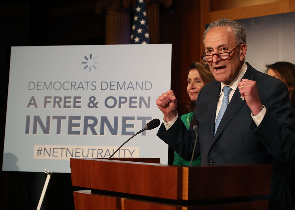 The Senate passes an effort to preserve net neutrality