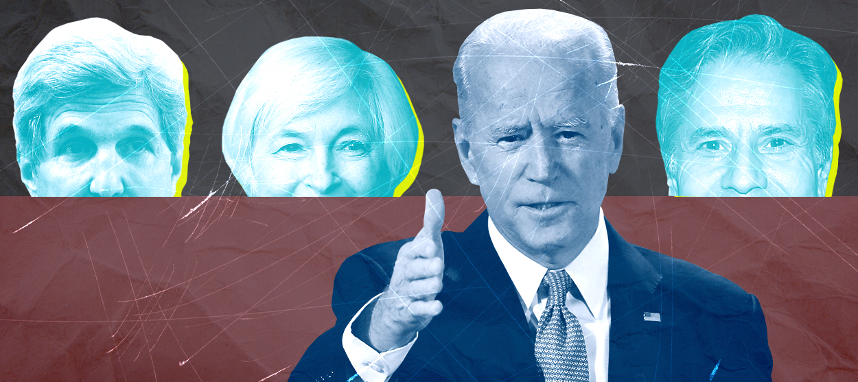 Joe Biden and cabinet choices.
