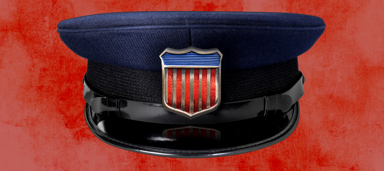 A police hat.