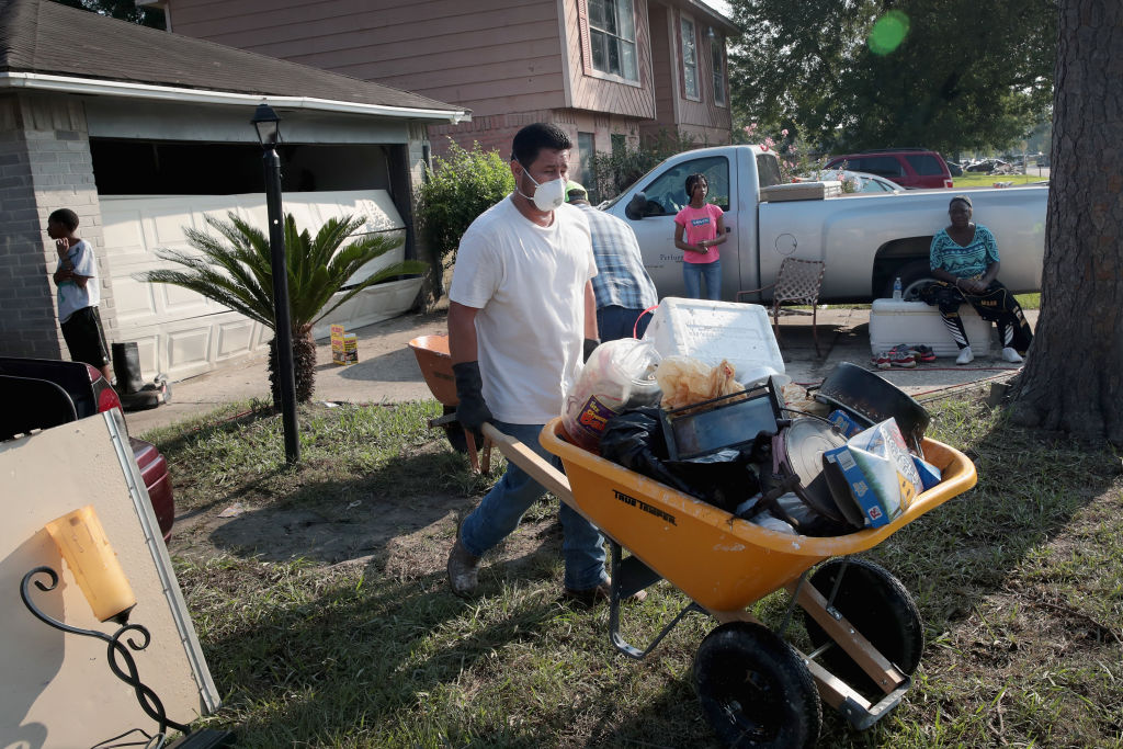 Hurricane Harvey clean-up