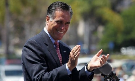 Mitt Romney in San Diego on May 28
