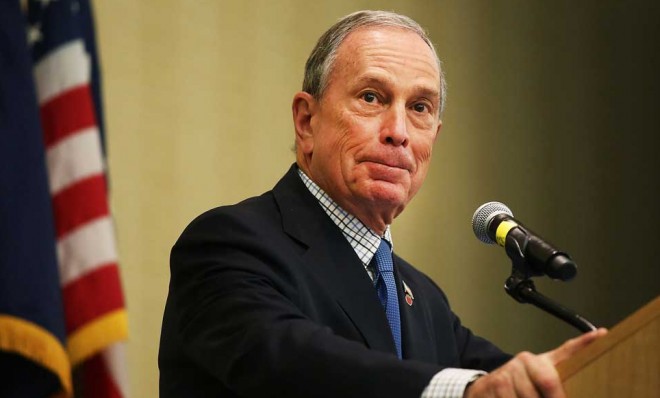 New York City Mayor Michael Bloomberg speaks at the North American Board Meeting for the Union for Reform Judaism on May 31.