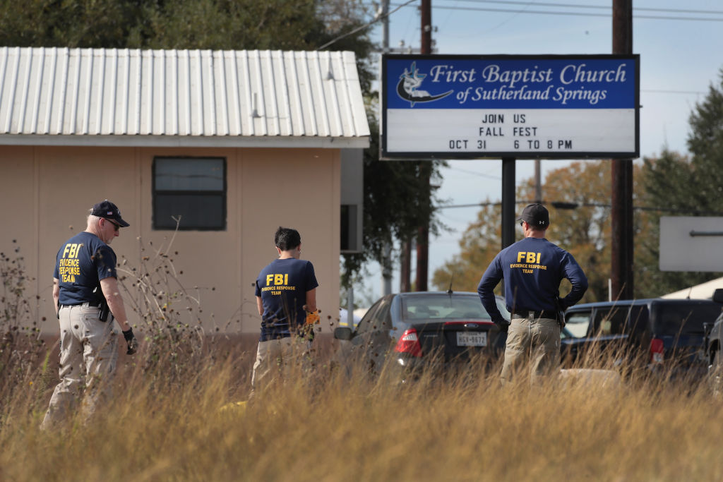 First Baptist Church in Sutherland Springs, Texas.