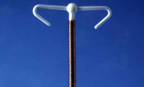 The small T-shaped intrauterine contraceptive device
