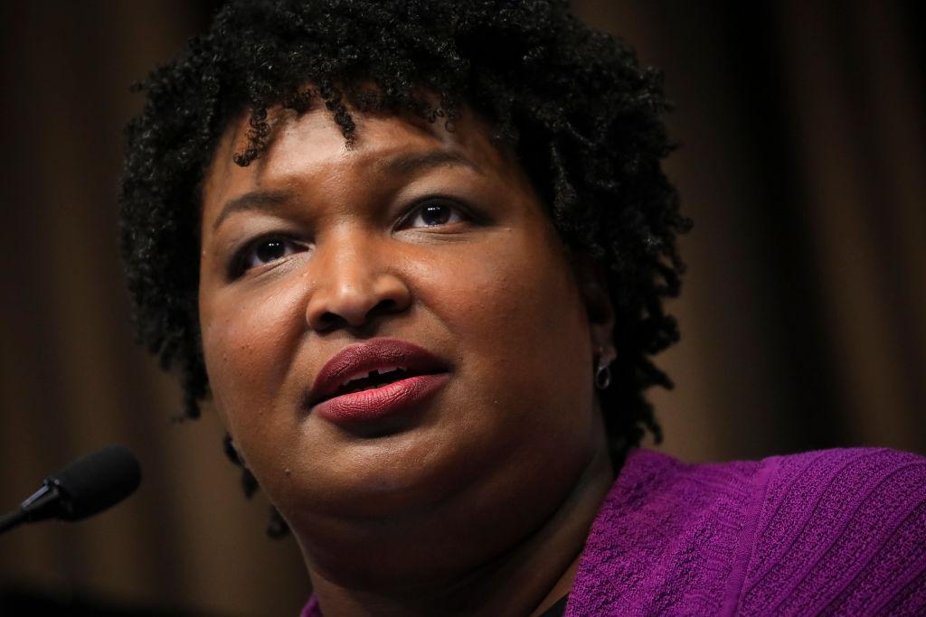 Stacey Abrams. 