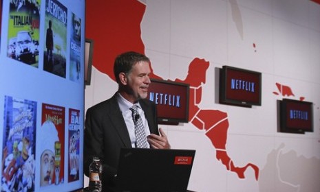 Netflix CEO Reed Hastings may have more streaming competition on his hands now that Verizon announced a similar venture.