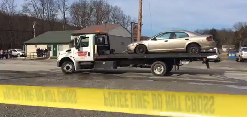 Police investigate a shooting at a Pennsylvania car wash