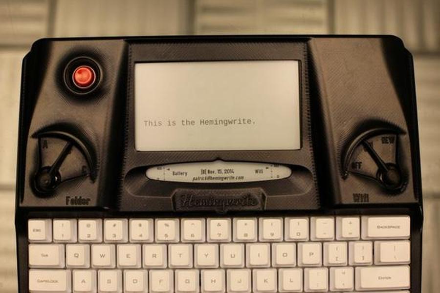 This Kickstarter project combines the nostalgia of typewriters with cloud storage