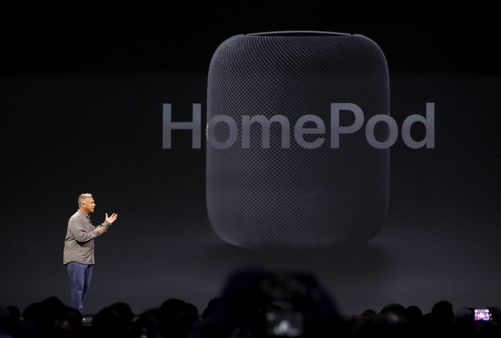 HomePod announcement at WWDC17.