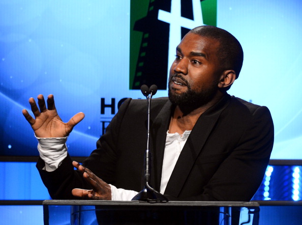 Kanye West speaks at the 17th Annual Hollywood Film Awards
