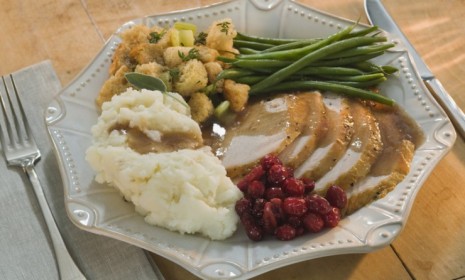 Between the turkey and all the sides, the average person will consume roughly triple the recommended daily intake of calories this Thanksgiving.