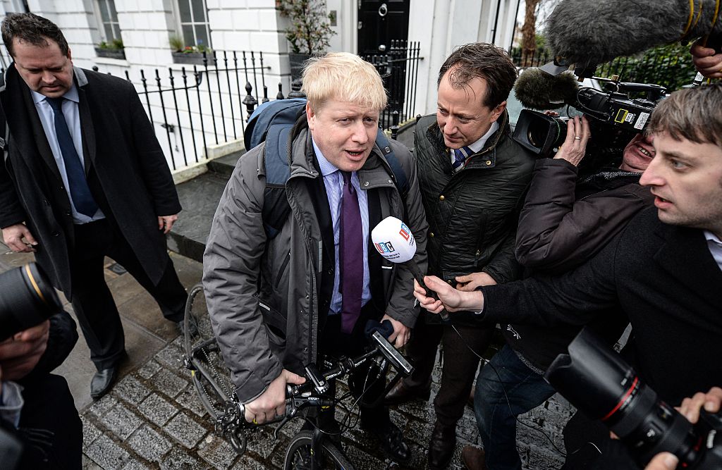 Boris Johnson backs the Brexit, in blow to Prime Minister David Cameron