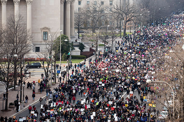 Photos: Thousands march in Washington, D.C. to protest police brutality