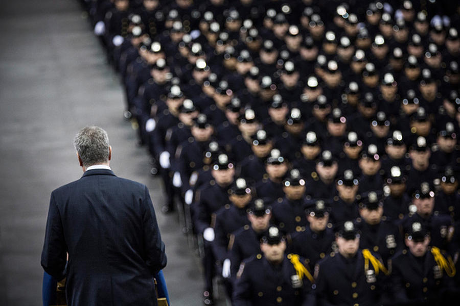 NYPD has sharply curtailed arrests since fatal cop ambush