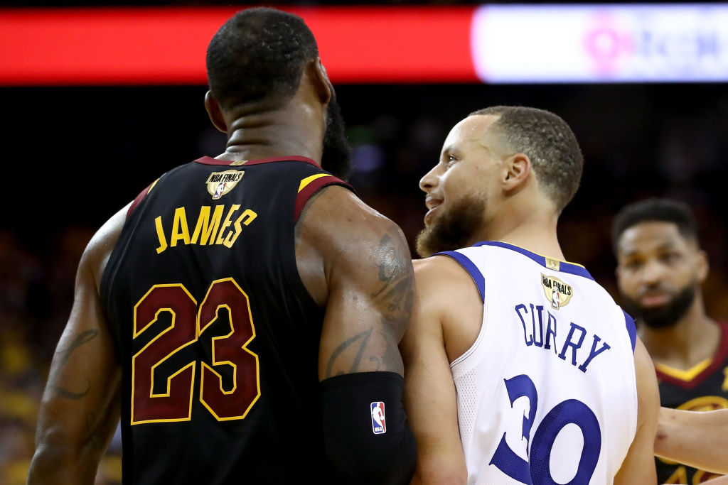 LeBron James and Steph Curry.