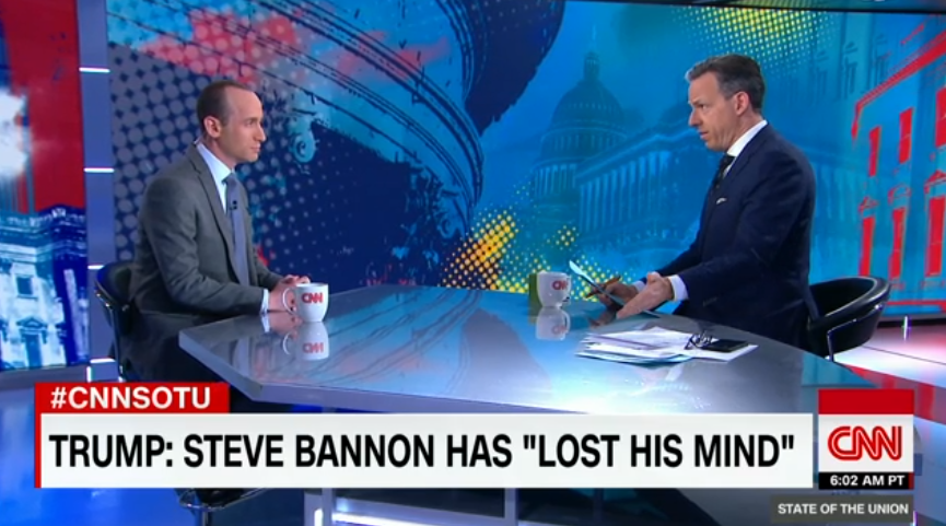 Jake Tapper and Stephen Miller on CNN&#039;s State of the Union
